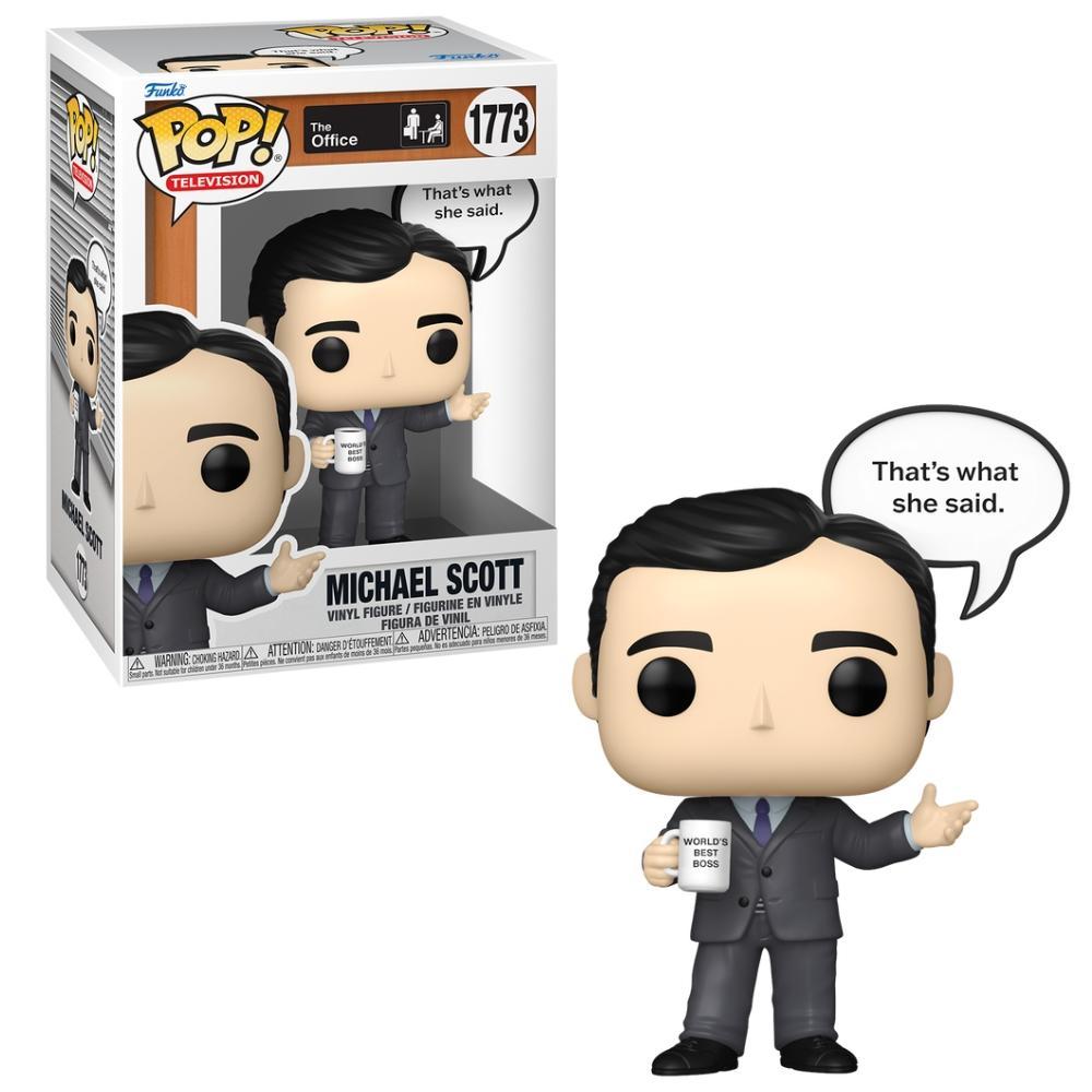 Boneco Funko Pop! Sayings The Office - Michael em Oferta na Shopee