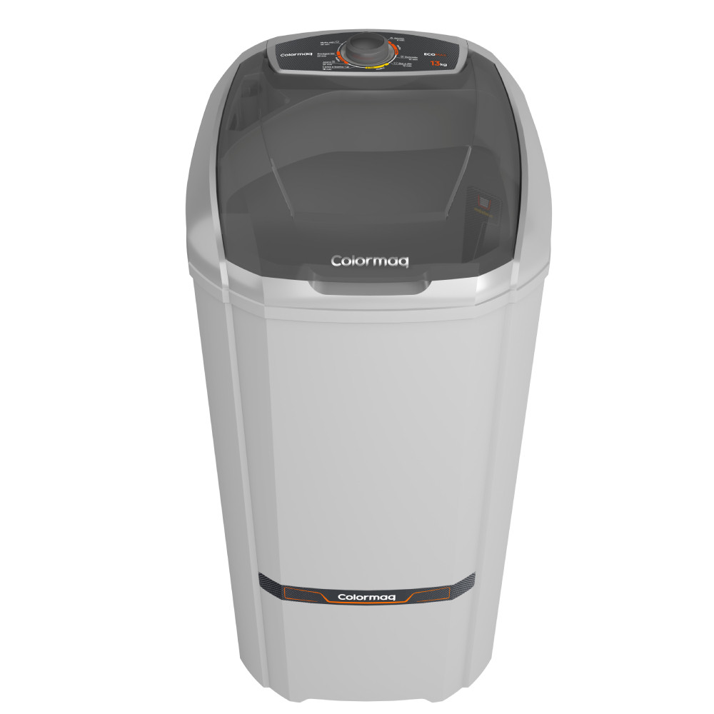 Imagem Tanquinho Colormaq 13Kg  LCS13 com Lavagem por Turbilhonamento Prata 220V