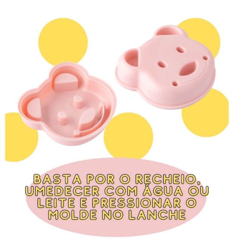 Molde Para Cortador de Pão Para Sanduíche Bolo Biscoito PARA CRIANÇA em Oferta na Shopee