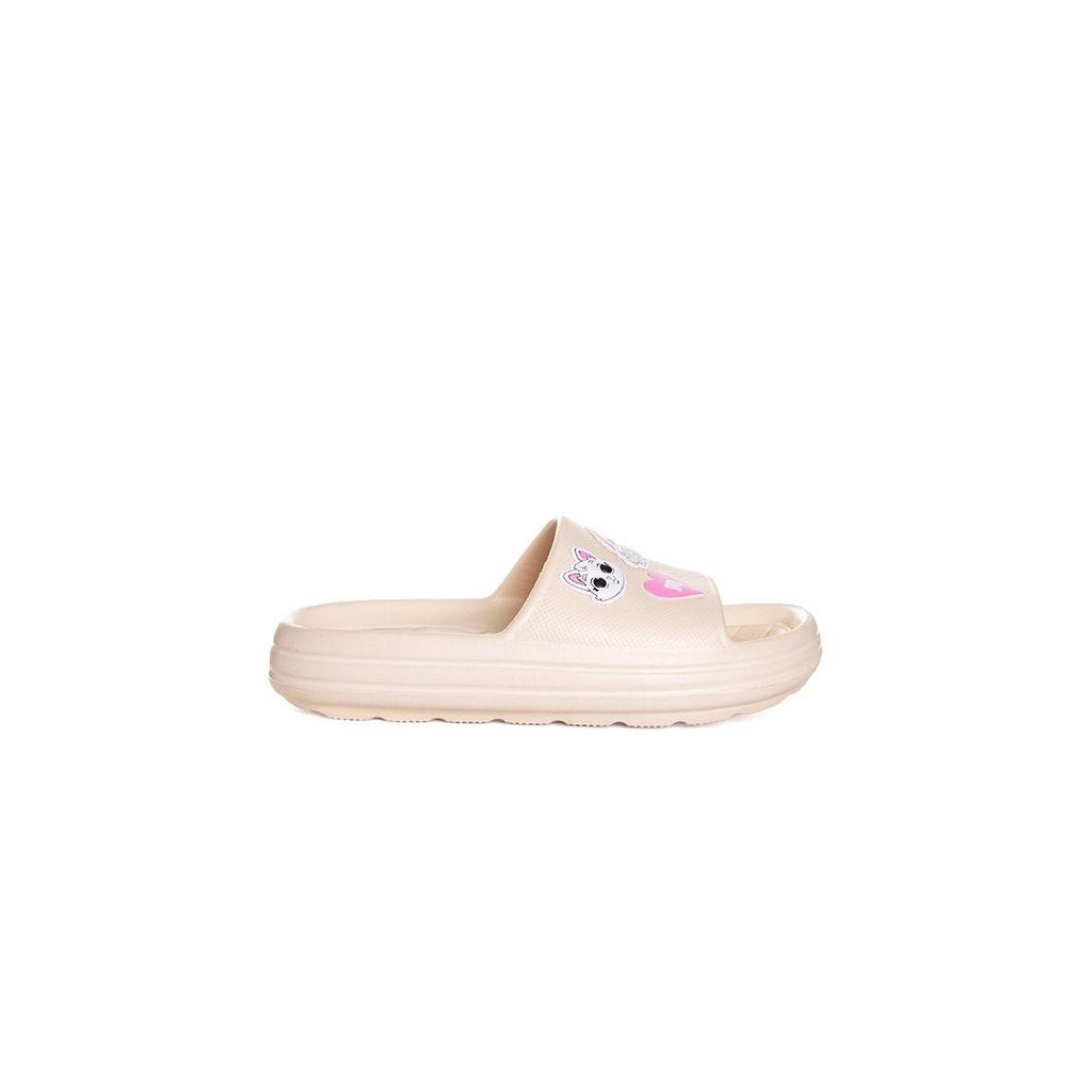 Chinelo Slide Infantil Molekinha Creme em Oferta na Shopee