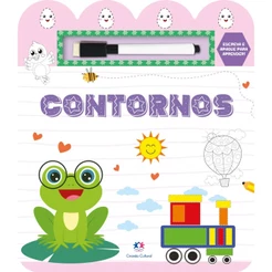 Livro Contornos - Escreva e apague para aprender