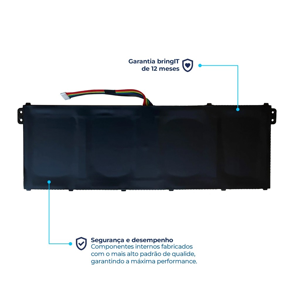 Bateria para Notebook Acer Aspire ES1-572 | 15.2 V 3600 mAh - detalhe