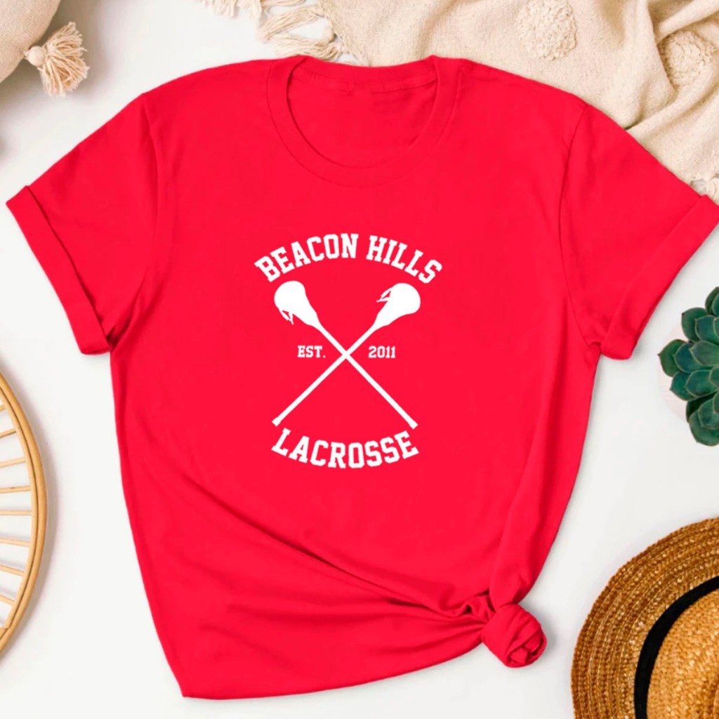 Camiseta Feminina T Shirt Promoção Algodão Confortavel Teen Wolf Beacon Hills Lacrosse Série