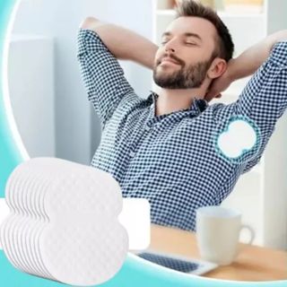 PROTETOR DE ROUPAS ABSORVENTE ANTI SUOR 10 UNIDADES em Oferta na Shopee