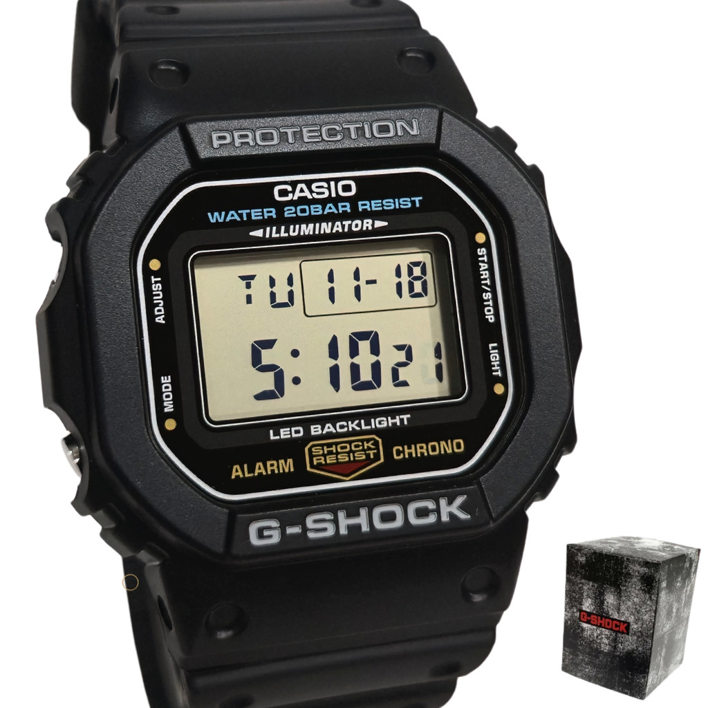 Relógio Casio G-Shock Resist Masculino DW-5600UE-1DR