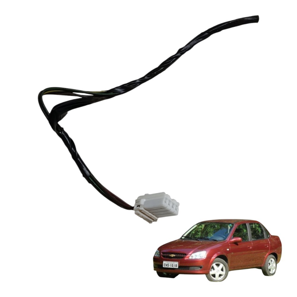 Plug Conector Lanterna Direita Chevrolet Classic 1.0 Ls 2010