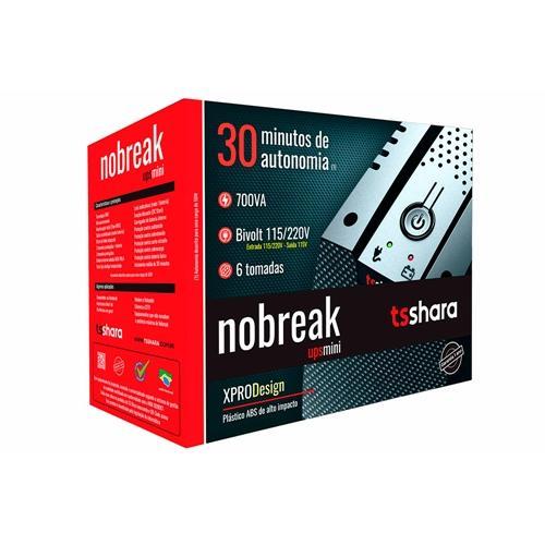 Nobreak TS Shara UPS XPro Mini Semi Senoidal 700VA Bivolt - em Oferta na Shopee