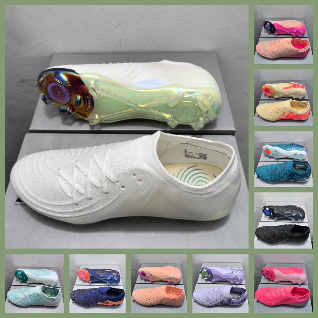 Novas Botas De Futebol De Malha Completa À Prova D'água De Tubo Baixo Combinando Com Yuesha MD FG 39-45 Cores em Oferta na Shopee