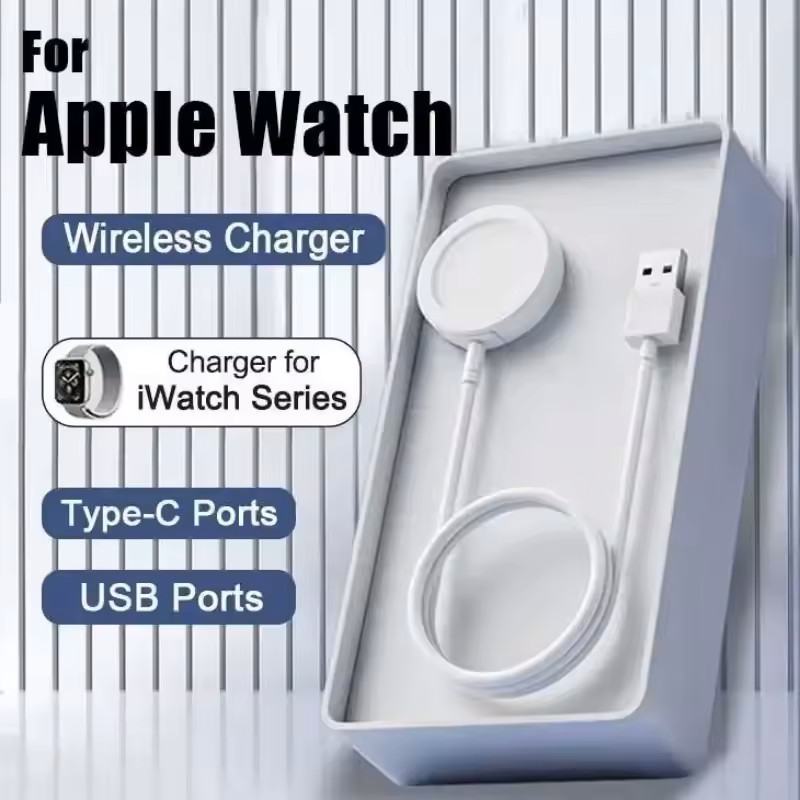 Carregador original Type-C  sem fio magnético Para Apple watch USB em Oferta na Shopee