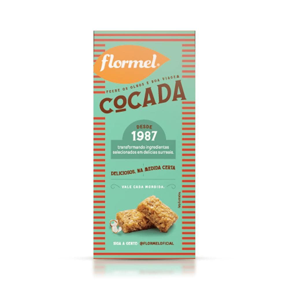 Cocada Zero Açucar S/Gluten Display 03 X 20G - Flormel