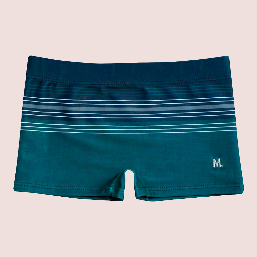 Sunga Mash Infantil Boxer Box Listrada Moda Praia Proteção UV Secagem Rapida