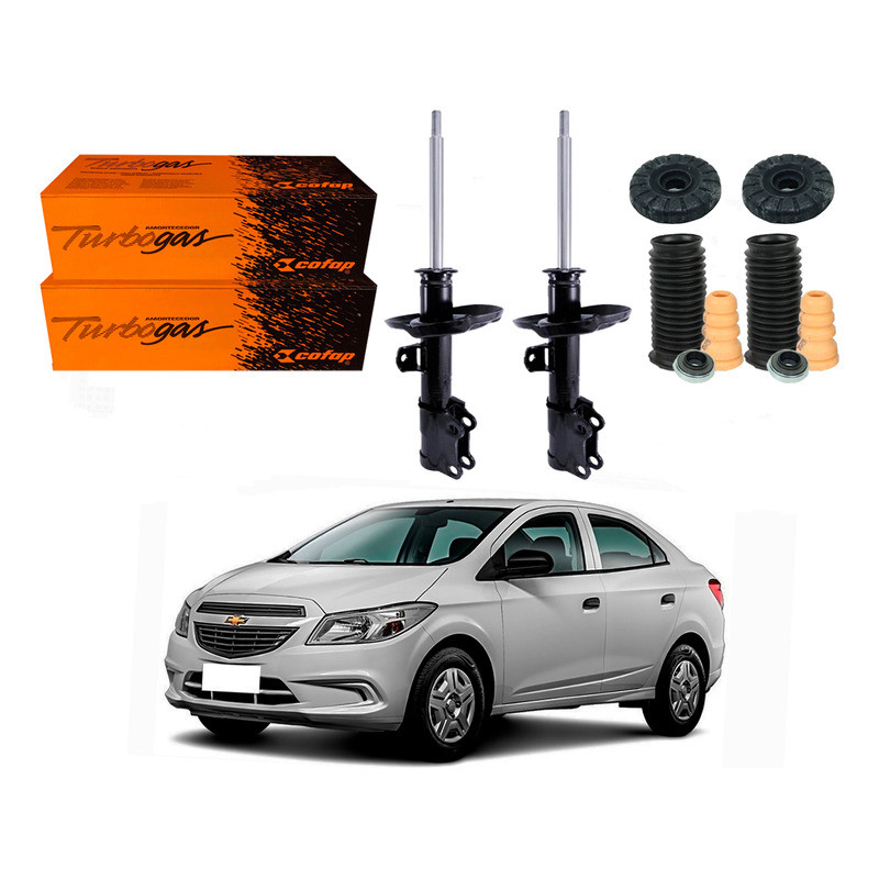 Kit Amortecedor Dianteiro Prisma 1.0 1.4 2013 A 2016