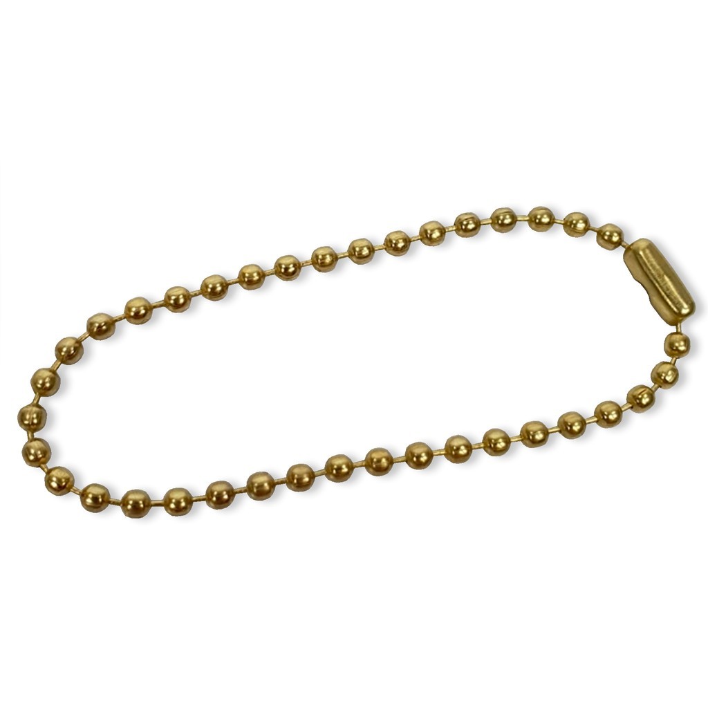 Corrente Bolinha 12cm Tag Roupa Enfeite Natal Decoração Chaveiro Arte 3000 ou 5000 Peças Dourado