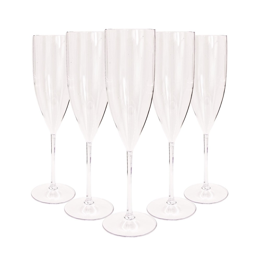 5 Taças De Champanhe Acrílico Cristal Colorido 160 Ml P/ Festas Eventos Casamentos Formaturas Reveillon Natal em Oferta na Shopee