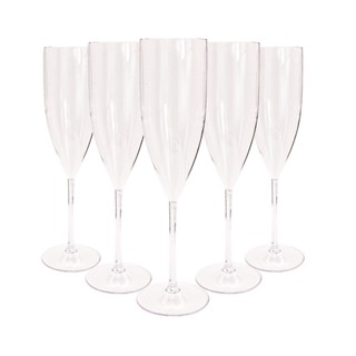 5 Taças De Champanhe Acrílico Cristal Colorido 160 Ml P/ Festas Eventos Casamentos Formaturas Reveillon Natal em Oferta na Shopee