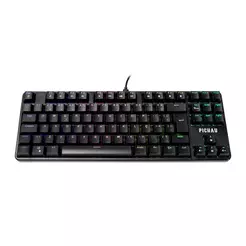 Teclado Mecanico Pichau Aurum V80, RGB, PTB, Switch Huano Vermelho, Preto, PG-ARMT-RGB01