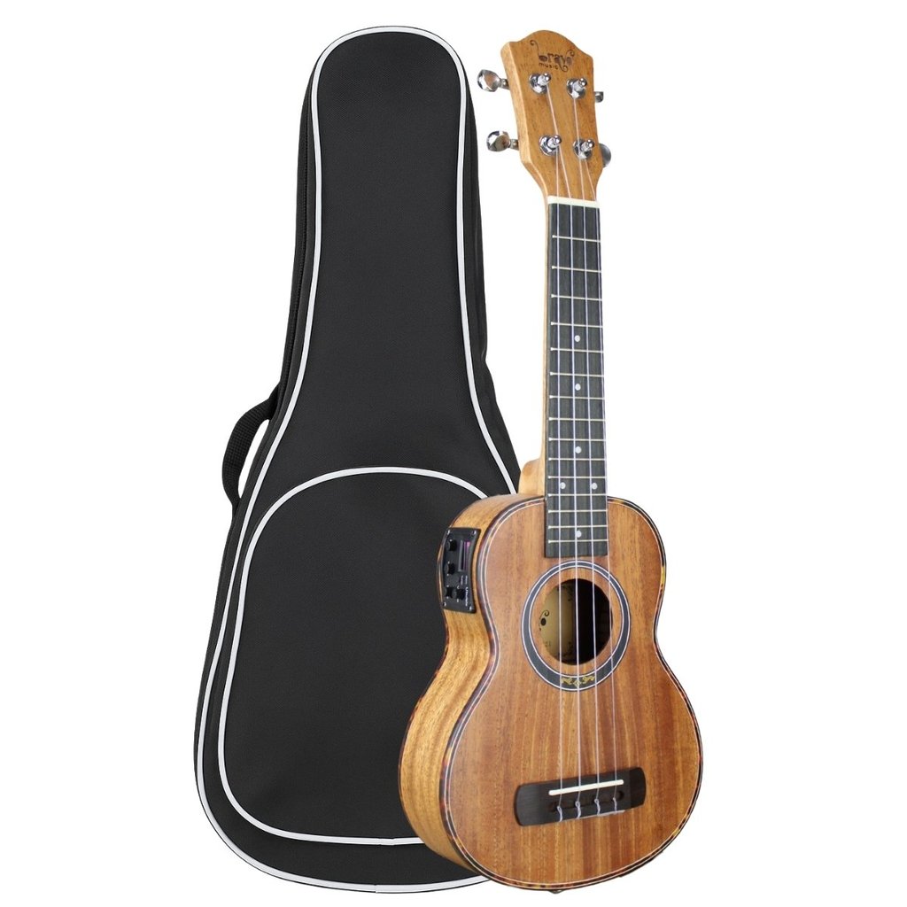 Ukulele Bravo Buk421 Eletroacustico Soprano 21 + Bag Luxo em Oferta na Shopee