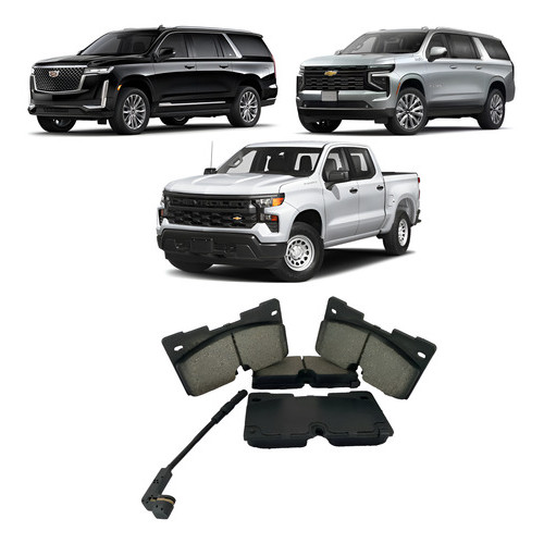 Pastilha Freio Cerâmica Diant Escalade Gm Silverado Suburban