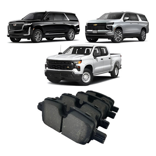 Pastilha Freio Cerâmica Tras Cadilac Escalade Gm Silverado