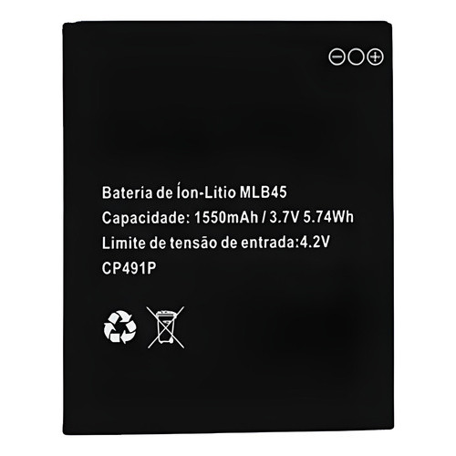 Flex Bateria Mlb45 Para Multilaser Ms45 Ms45s C