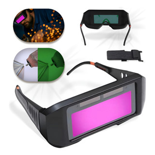 Óculos De Solda Para Soldador Com Escurecimento Automático em Oferta na Shopee