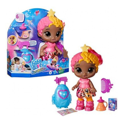 Boneca Baby Alive Star Besties Bright Bella F7361 - Hasbro
