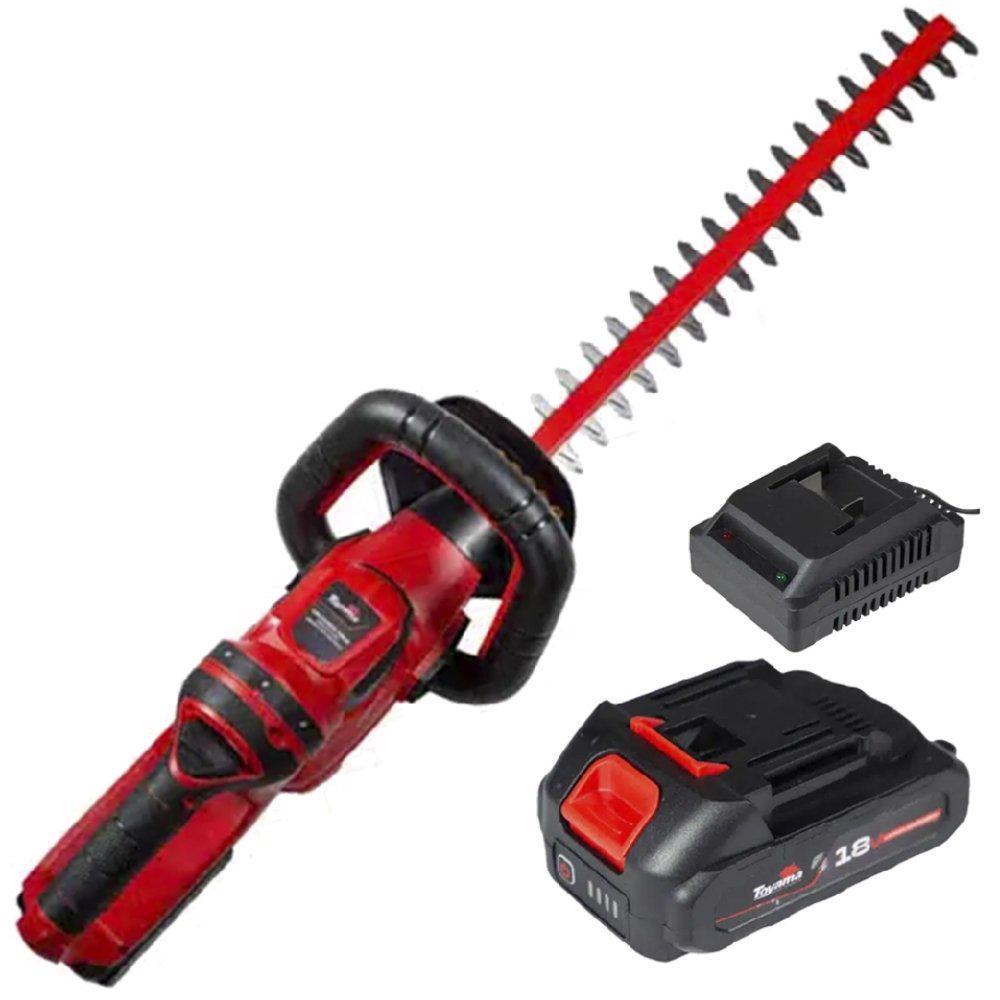 Podador de Cerca Viva com Bateria 18V e Carregador 1.5Ah Bivolt TBT18HT500R-K2 TOYAMA