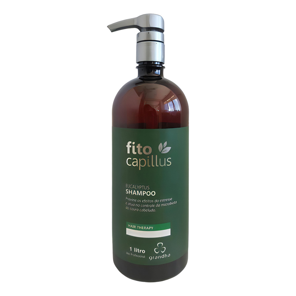 Fito Capillus GRandha  - Shampoo Eucalyptus Shampoo 1l Anti-inflamatório em Oferta na Shopee
