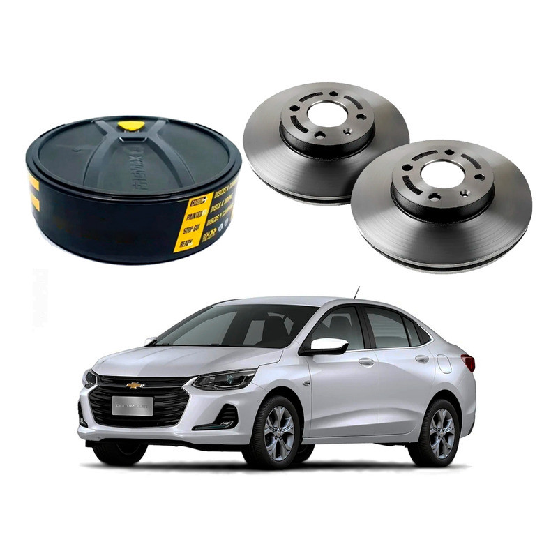 Disco Freio Dianteiro Onix Plus 1.0 Turbo 2019 A 2023 em Oferta na Shopee