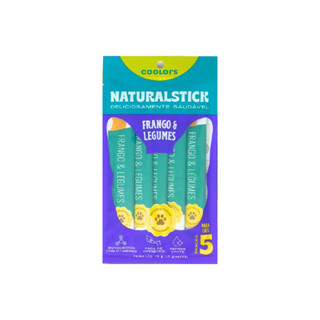 Natural Stick Dog 5 Unidades Frango & Legumes em Oferta na Shopee