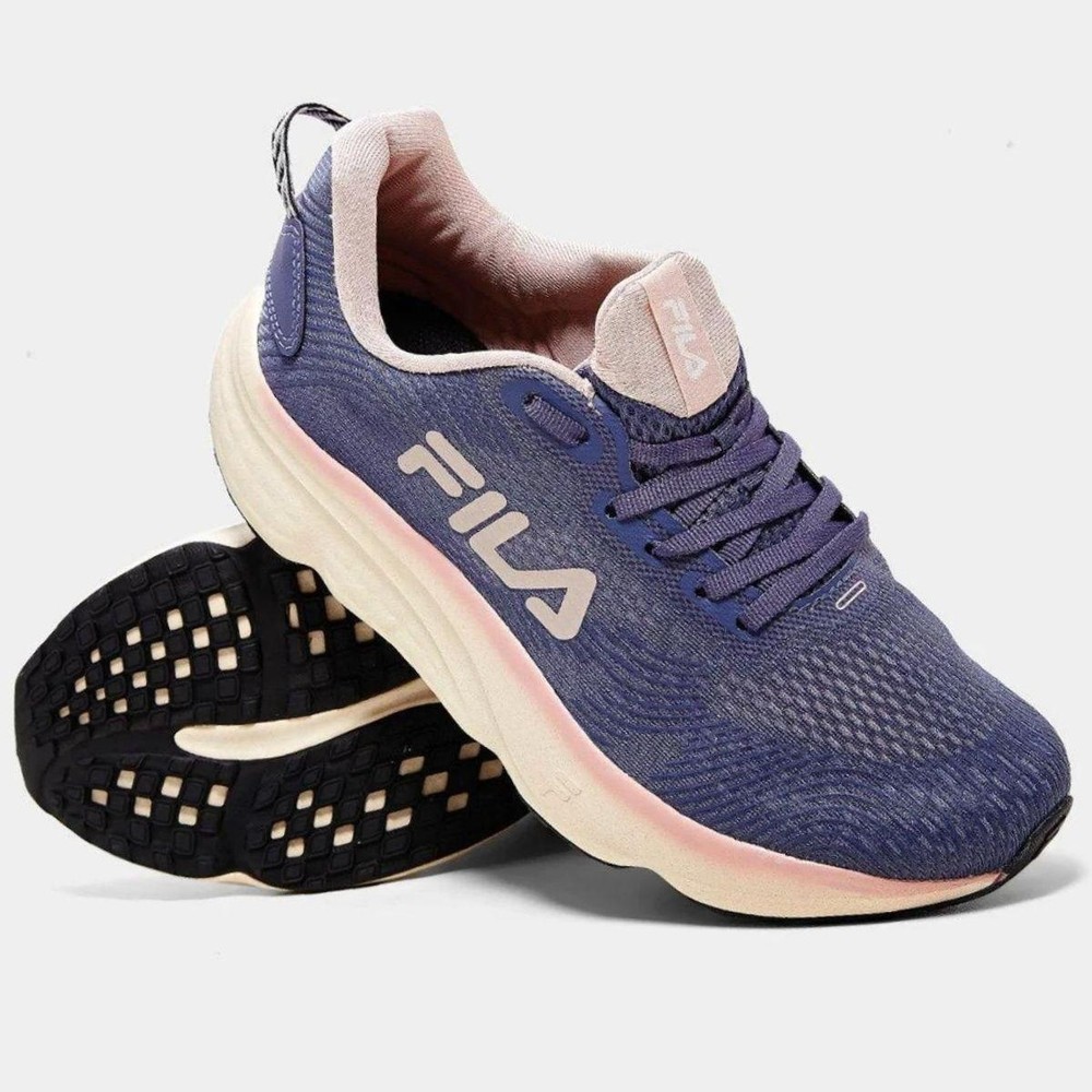 Tênis Fila Maxximus Feminino - Azul e Rosa