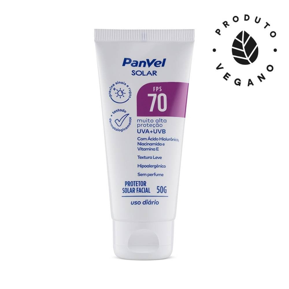 Protetor Solar Facial Panvel Fps70 50g em Oferta na Shopee