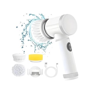 Escova Eletrica de Limpeza 5 em 1 Sem Fio Limpador Multiuso Pratico Para Cozinha em Oferta na Shopee