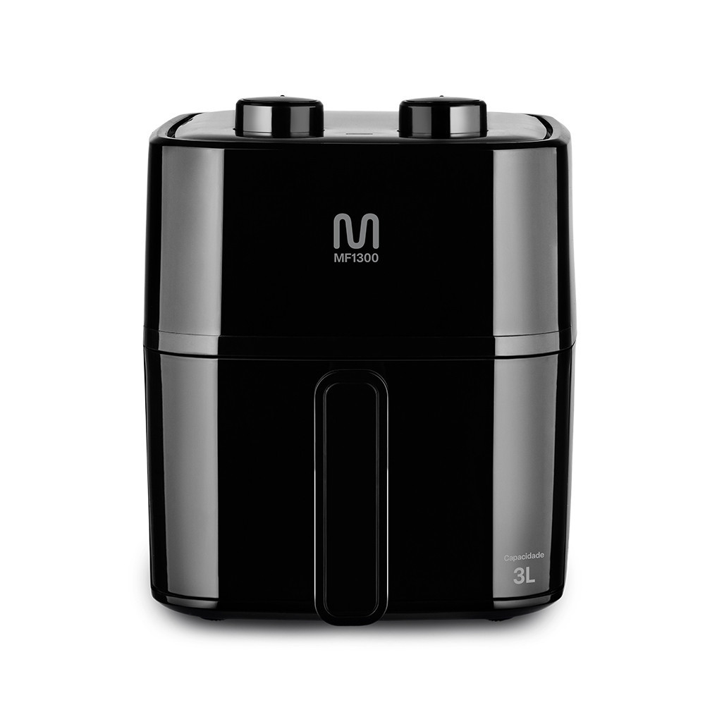 Fritadeira Elétrica Air Fryer MF1300 3L 1200W 127V Preta Multi - GO250