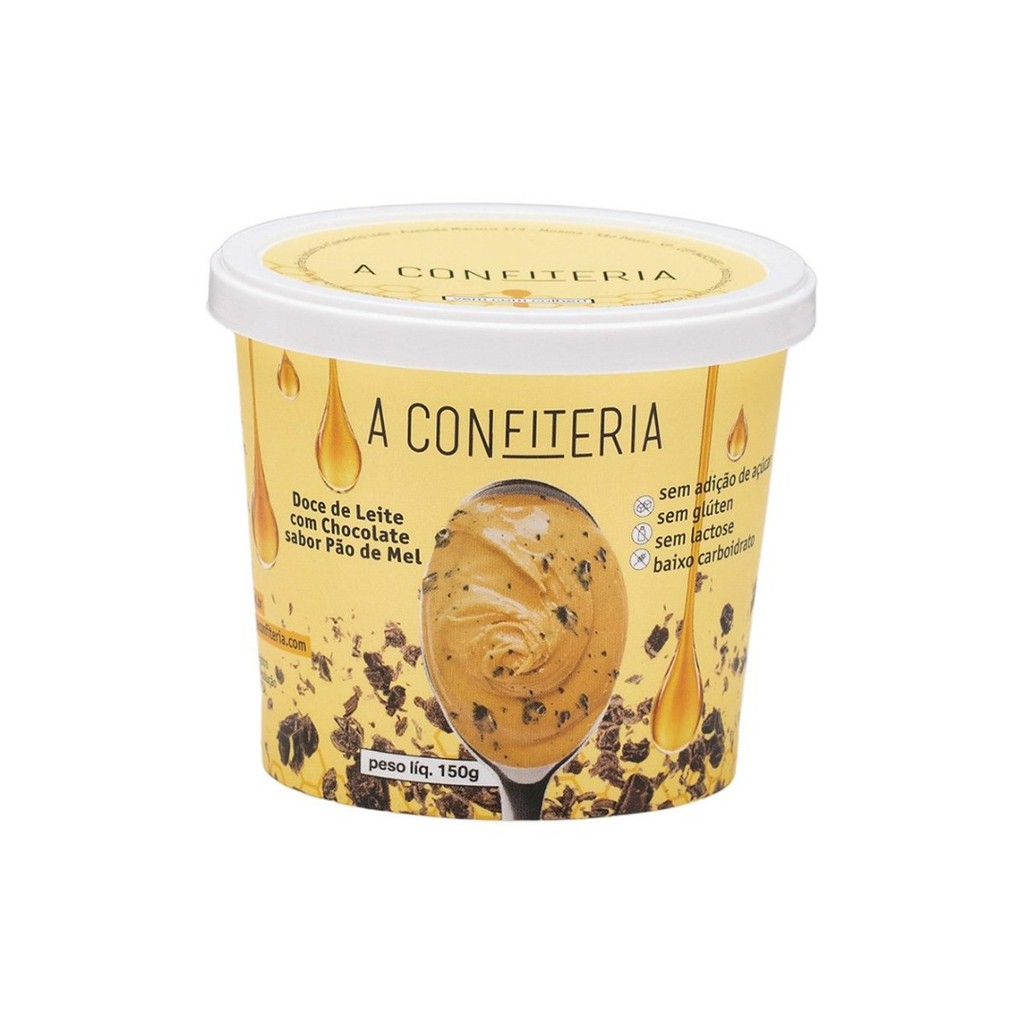 Doce de Leite com Chocolate e Pão de mel 150g - A Confiteria
