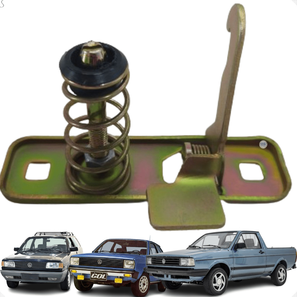 Fechadura Trava Superior Do Capô Volkswagen Saveiro Gol Voyage Parati Quadrado 1988 A 1994