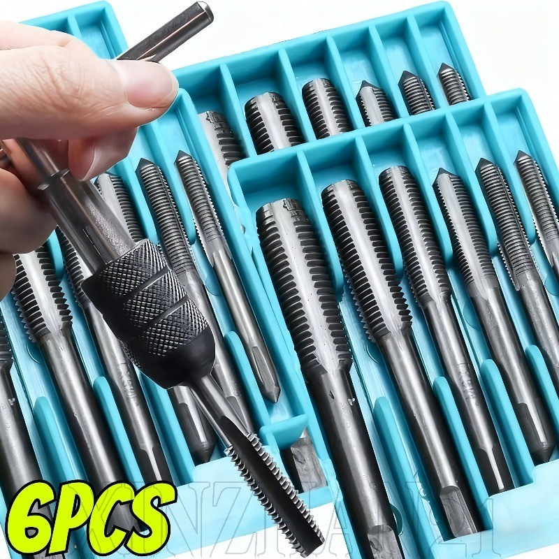 Ferramentas De Chave T-Tap De 6 Unidades-Resistente Ao Desgaste , Multifuncional-Acessórios De Hardware-Ferramenta De Ro