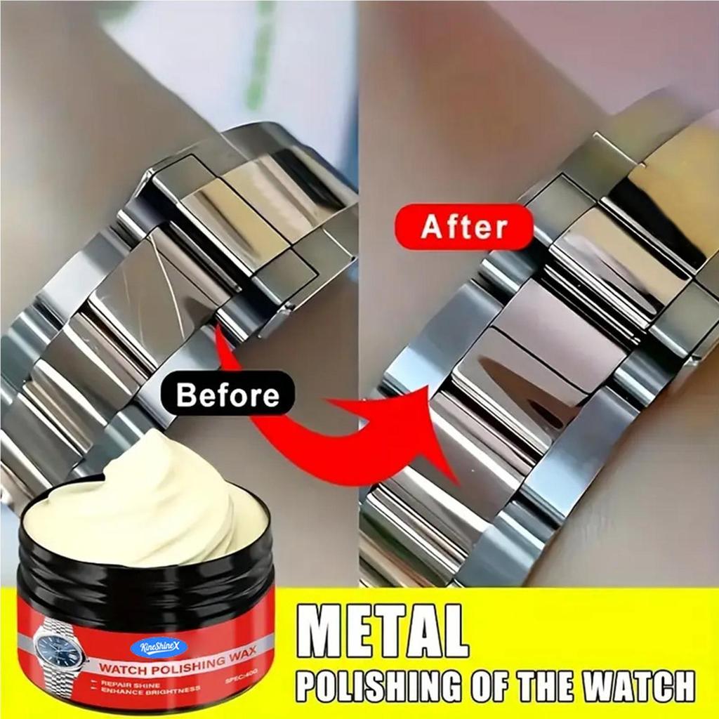 Kit De Polimento De Relógio , Remoção De Arranhões Para Vidro , Latão , Aço Inoxidável , Ferramenta De Reparo De Pulseir