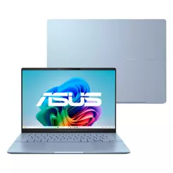 Notebook ASUS Vivobook S14 OLED S5406SA Intel Core Ultra 7 256V 16Gb Ram 512Gb SSD Win11 Home 14" FHD 120Hz Blue -PP218W