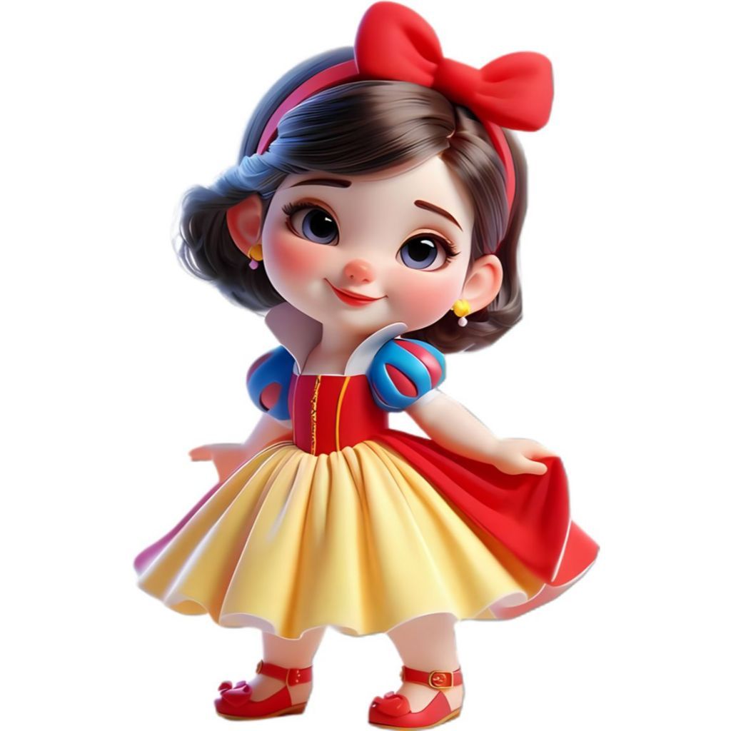 Display de Chão Mdf Decoração - Festa  - Branca de Neve Cute - Baby - Novo (1 Peça - Vários Tamanhos) ESCOLHER IMAGEM.