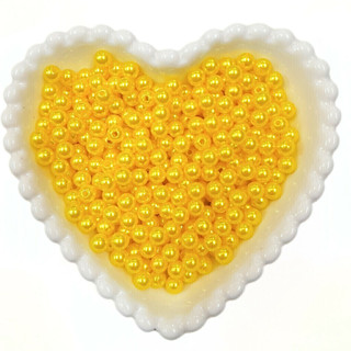 Pérola Inteira ABS CLR Bola 6mm Perolada Com Furo 500g em Oferta na Shopee