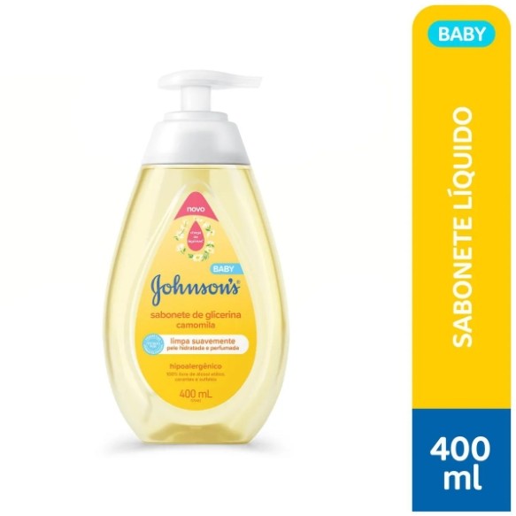 Sabonete Liquido Johnson'S Baby Camomila 400Ml em Oferta na Shopee