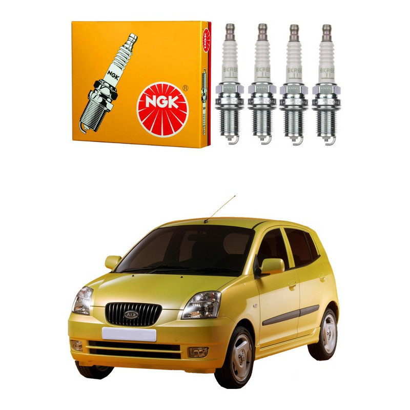 Jogo Velas Ngk Picanto 1.0 2004 A 2011