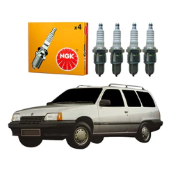 Jogo Velas Ngk Ipanema 1.8 2.0 1995 A 1998