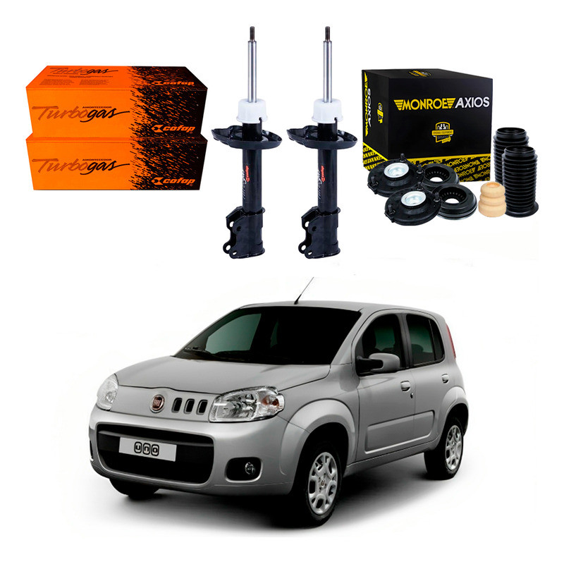 Kit Amortecedor Dianteiro Cofap Uno Vivace 1.0 2010 A 2016 em Oferta na Shopee