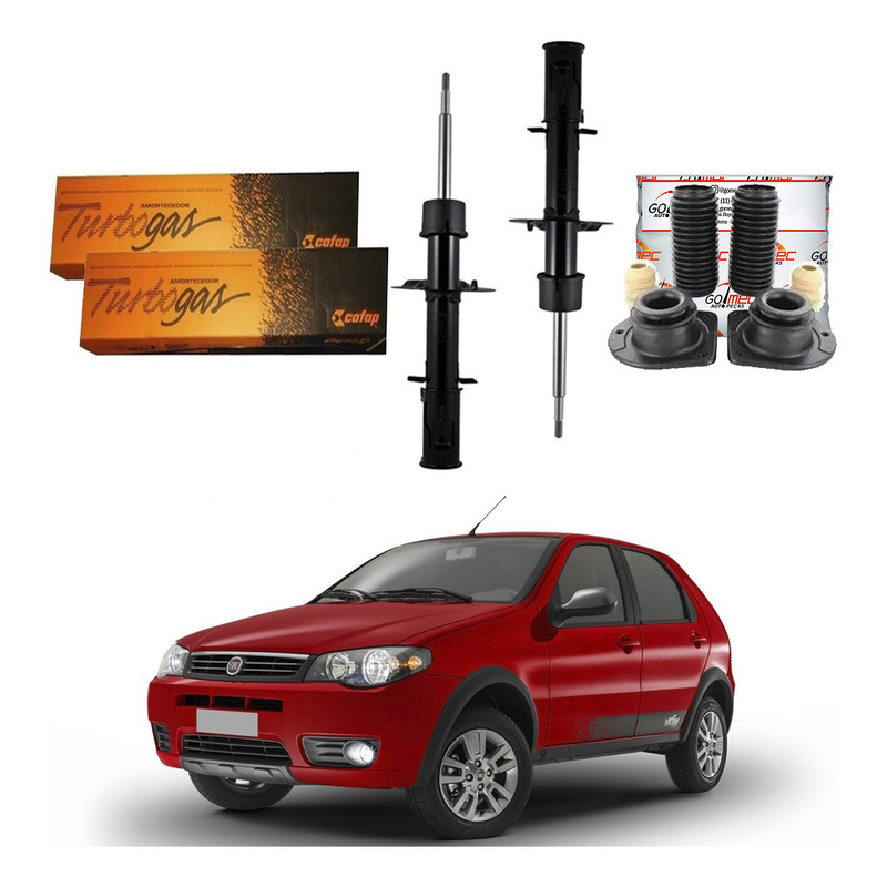 Kit Amortecedor Dianteiro, Palio Way 1.0 2014 A 2017 em Oferta na Shopee