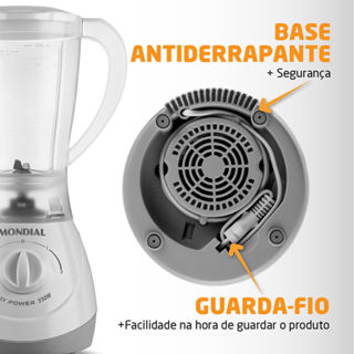 Liquidificador Mondial Easy Power L-550-W Branco - 220V em Oferta na Shopee