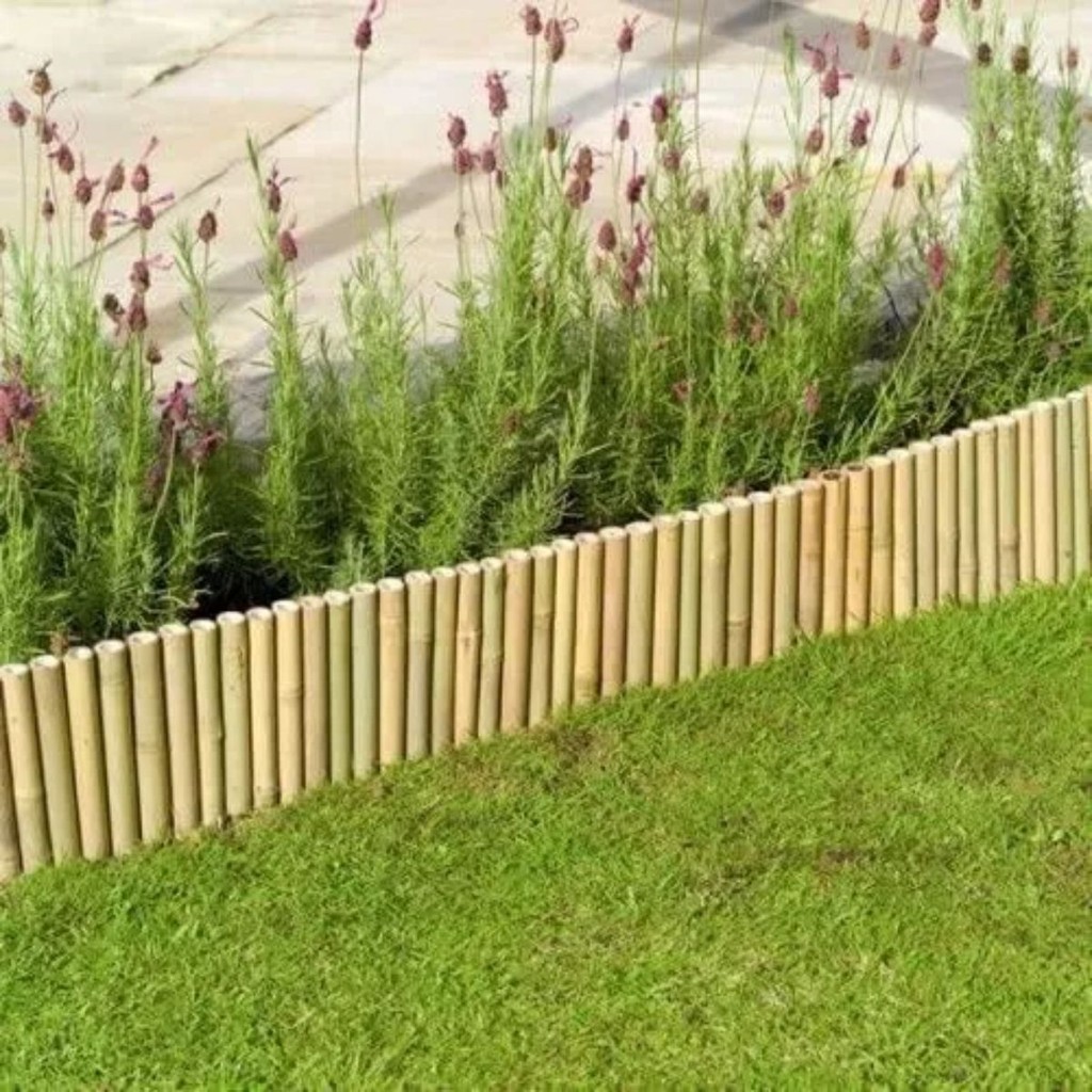 Bambu Natural Para Decorações Moveis Estacas de Sustentação Cercas Jardim Tutor 50cm 1 Unid