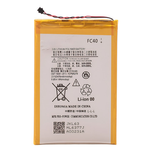 Flex Carga Bateira Para Motorola Fc40 Moto G3 Xt1543 44 50
