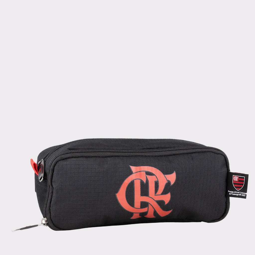 Estojo Flamengo Duplo Esportivo Preto · foto 2